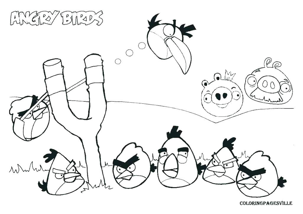 1024x724 Angry Birds Space Coloring Pages Free Online Angry Birds Space
