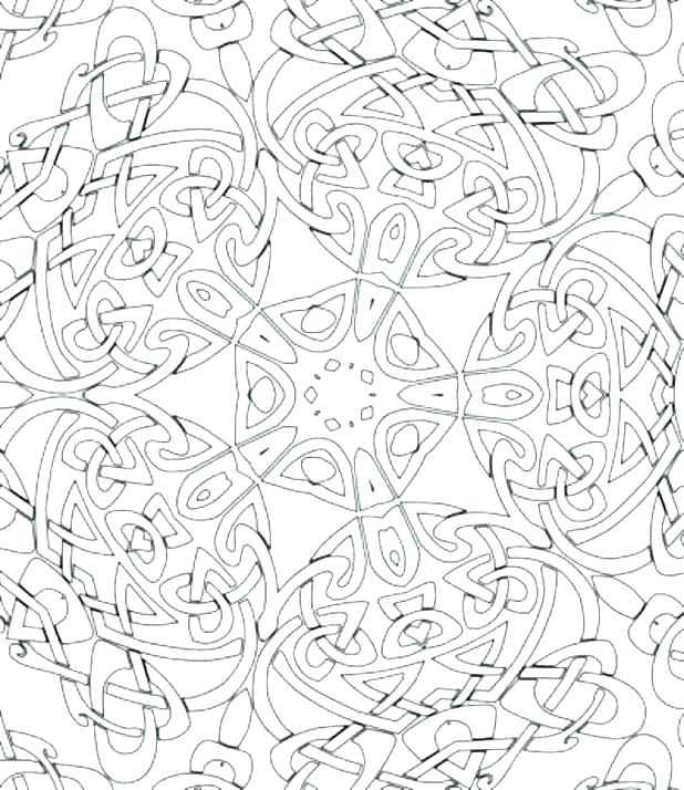 618x714 Difficult Christmas Coloring Pages Hard Pictures To Color Hard