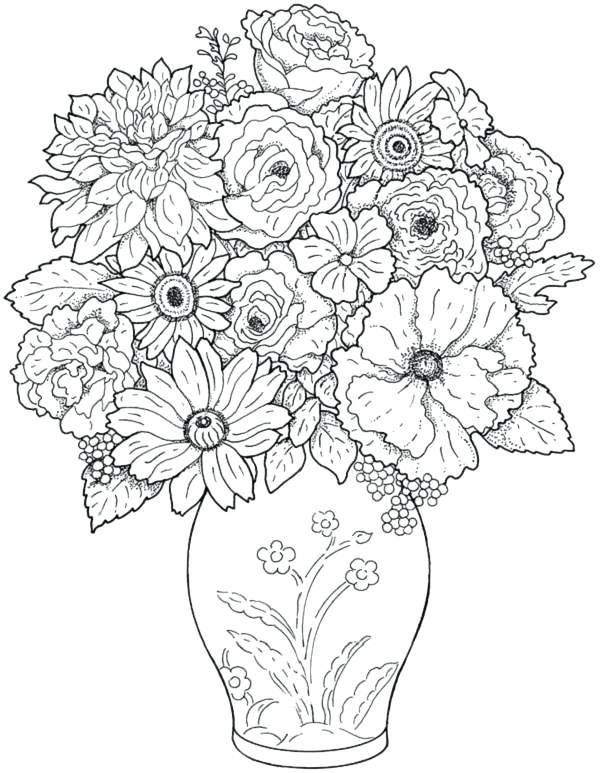 600x773 Hard Coloring Pages That You Can Print Modern Design Coloring
