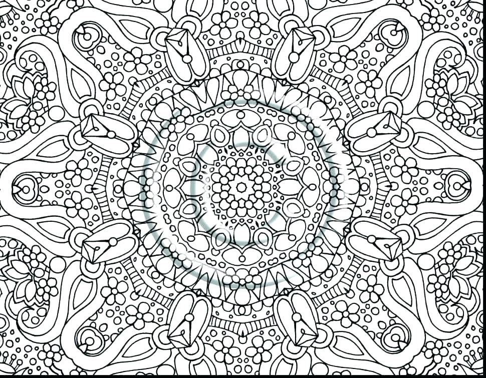 970x755 Hard Printable Coloring Pages Hard Coloring Pages Free Printable