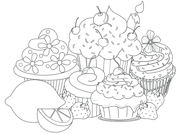 736x549 Hard Coloring Page Food Hard Coloring Pages For Girls Printable