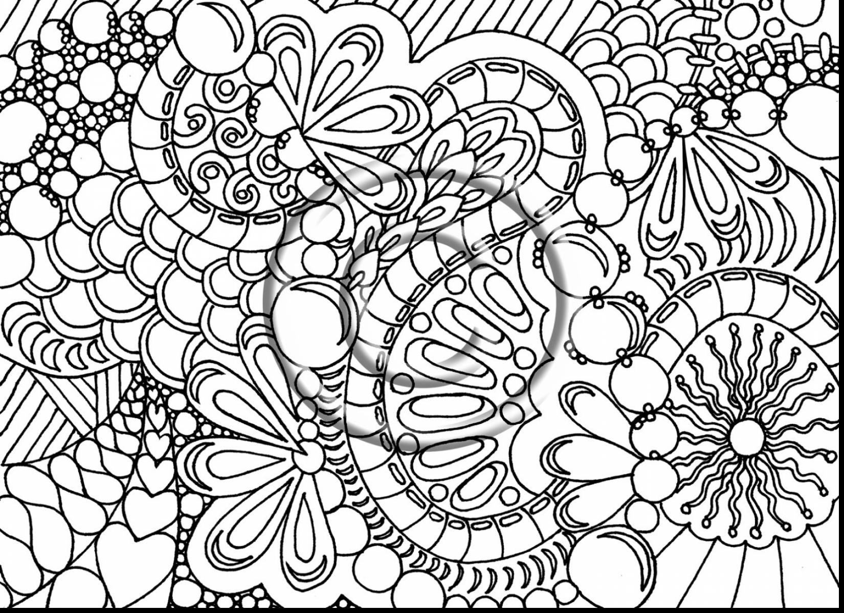 1650x1199 Beautiful Skull Mandala Coloring Pages With Hard Coloring Pages