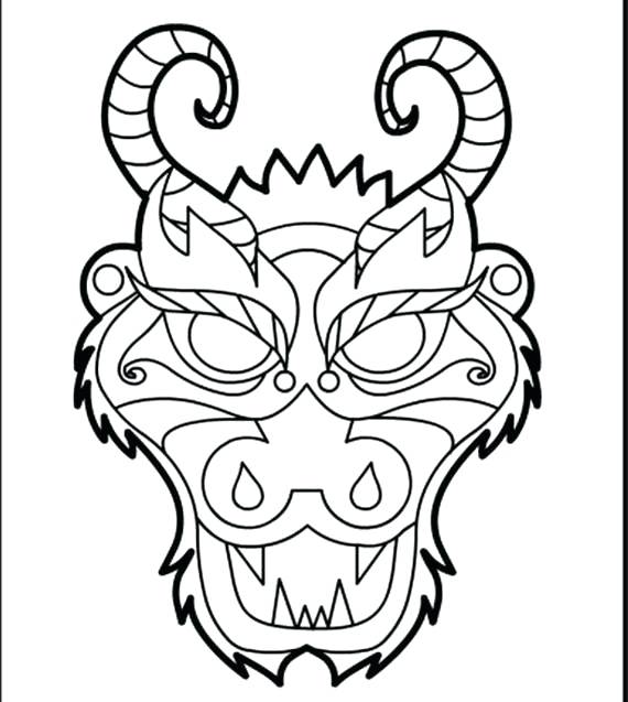 570x637 Cool Dragon Pictures To Color Realistic Dragon Coloring Pages Hard