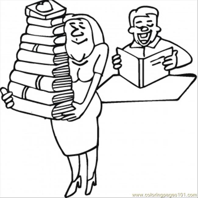 650x650 Hard Work Coloring Page