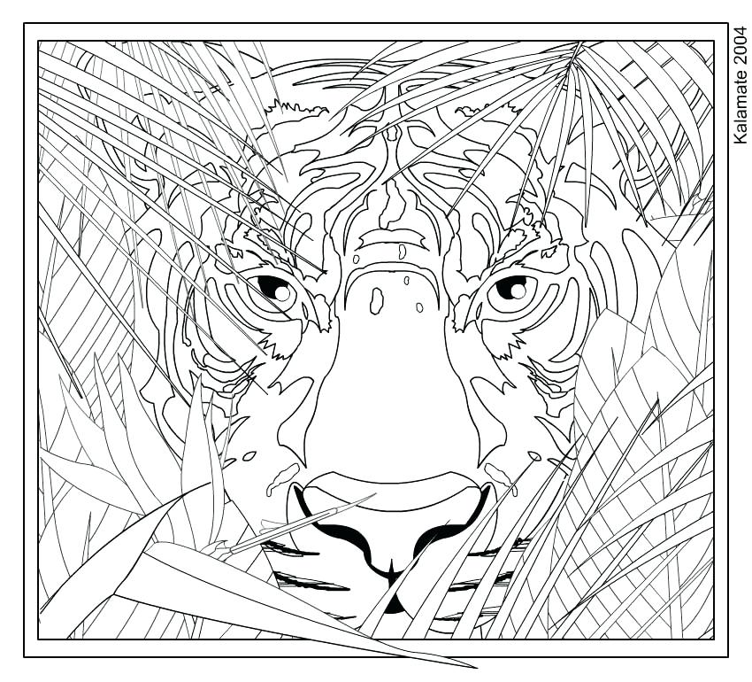 850x770 Hard Printable Coloring Pages Color