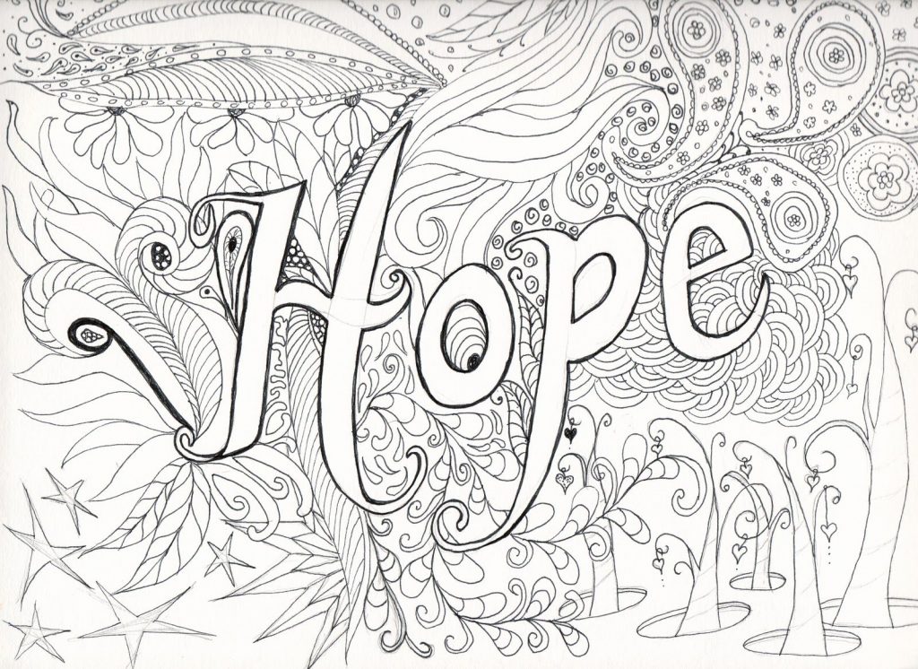 1024x746 Hard Coloring Pages That You Can Print