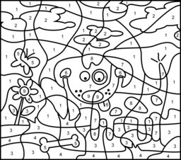 Hard Dog Coloring Pages