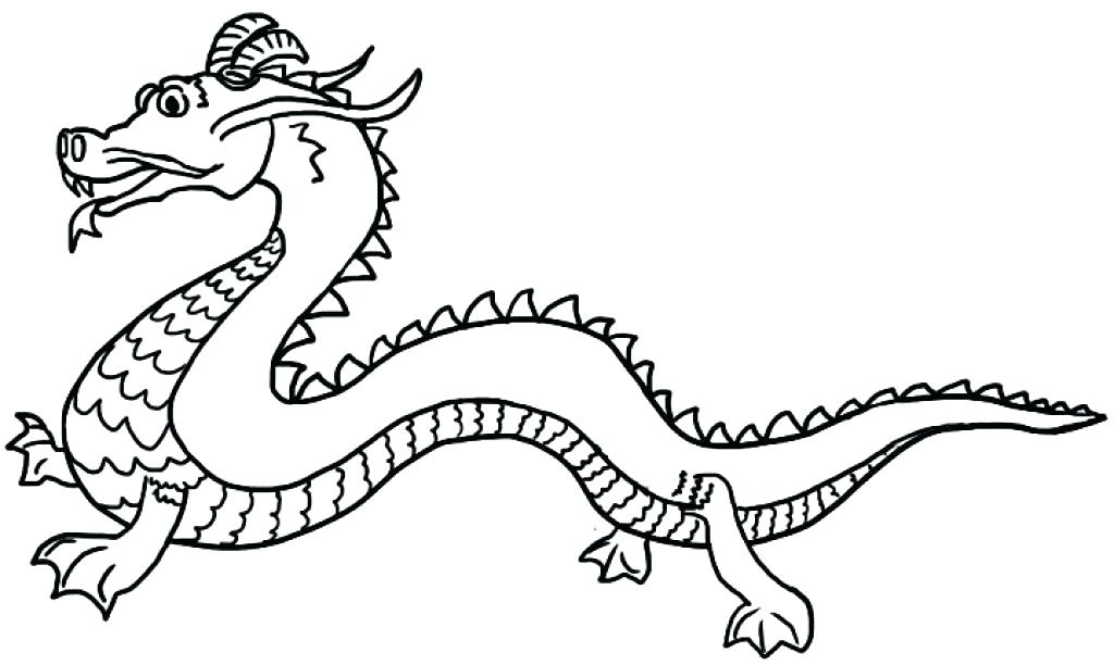 1024x612 Awesome Dragon Coloring Page And Dragon Printable Coloring Pages