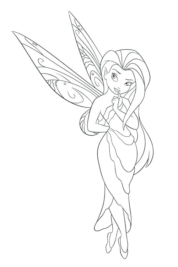 Hard Fairy Coloring Pages at GetDrawings | Free download