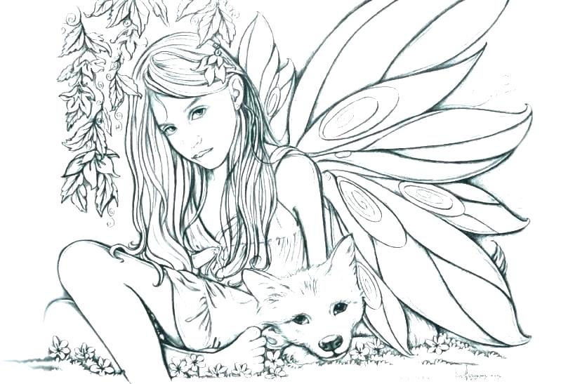 799x547 Flower Fairies Coloring Pages