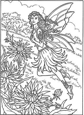 293x400 Coloring Pages Beautiful Free Fairy Coloring Pages For Adults