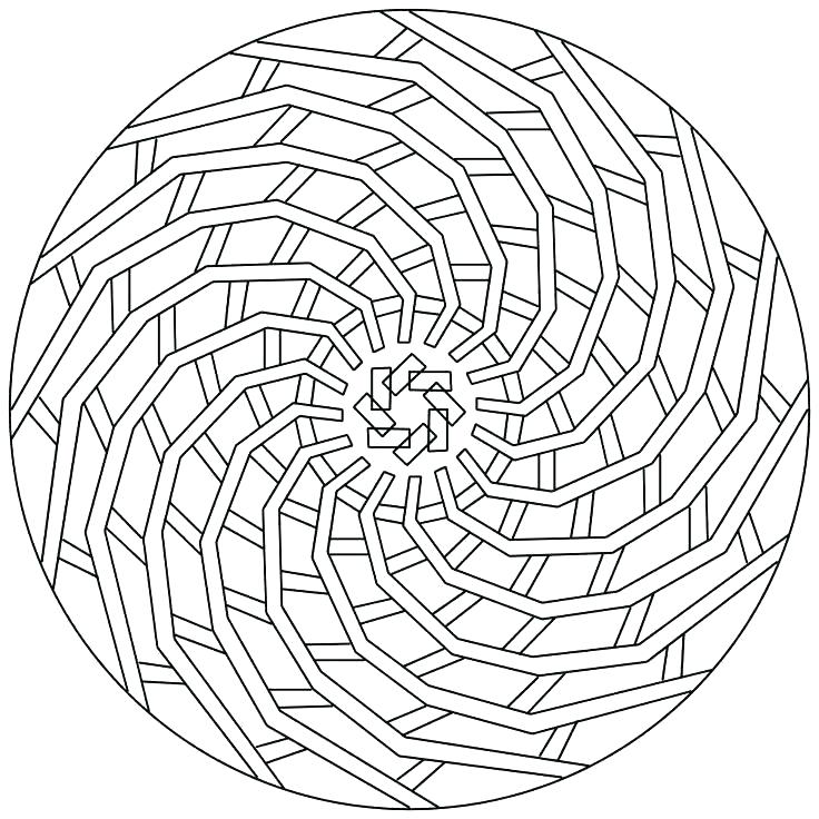 736x736 Images Of Printable Hard Geometric Coloring Pages Geometric Images