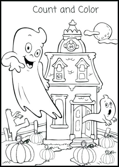 408x575 Halloween Printables Coloring Count And Color Activity Sheet Free