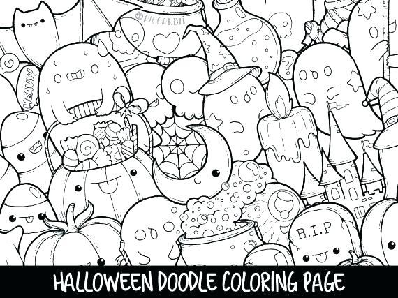 570x427 Hard Halloween Coloring Pages