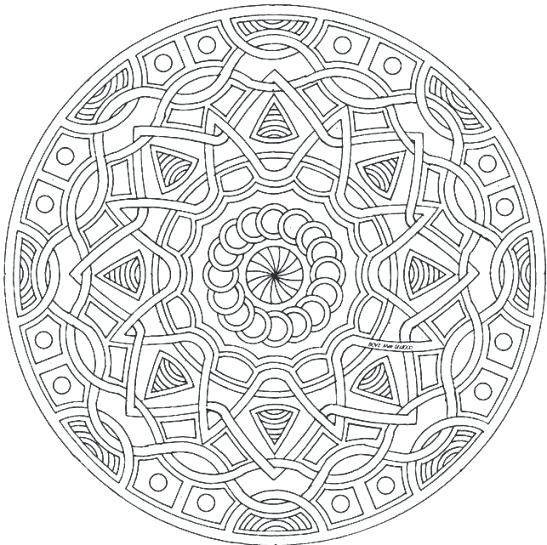 Hard Mandala Coloring Pages at GetDrawings | Free download