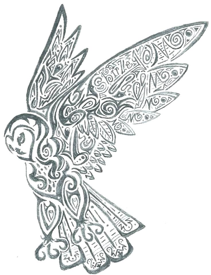 736x955 Hard Owl Coloring Pages Printable