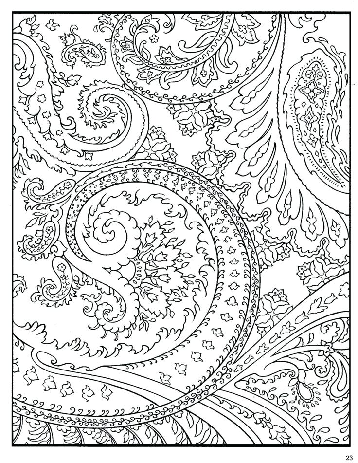 736x951 Hard Design Coloring Pages Deepart