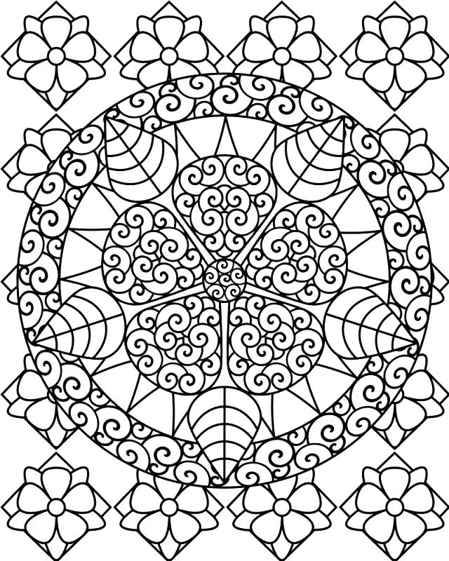 640x800 Hard Coloring Pages Printable Challenging Coloring Pages Together