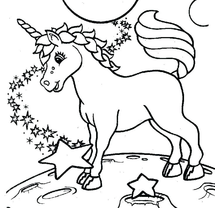 736x713 Hard Unicorn Coloring Pages Unicorn Coloring Pages Kids Coloring