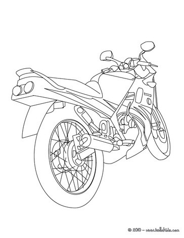 364x470 Harley Davidson Coloring Pages