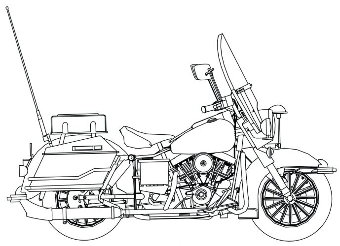 689x500 Coloring Pages Motorcycle Coloring Pages Bike Page