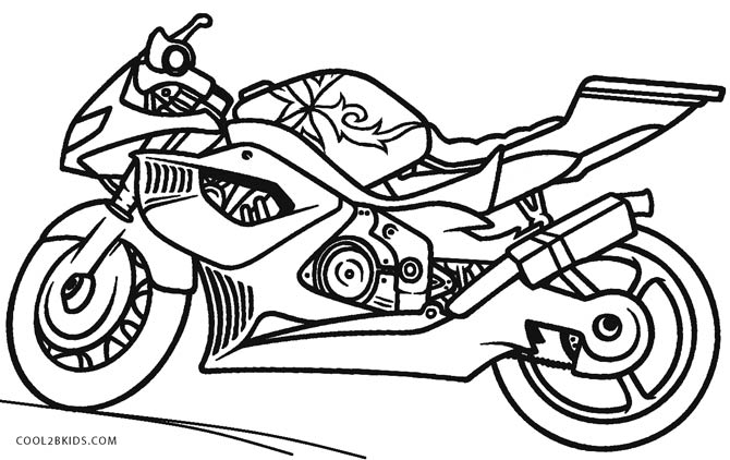 670x422 Creative Idea Motorcycle Coloring Pages Harley Davidson For Adults