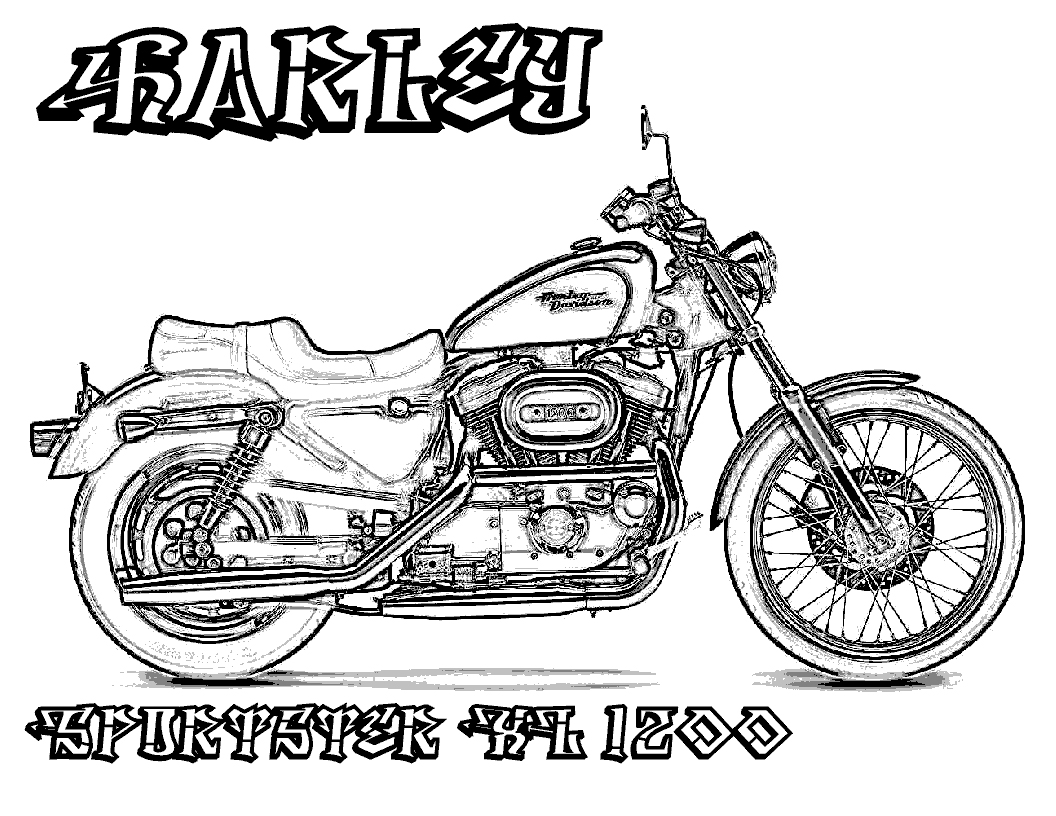 1056x816 Davidson Coloring Pages