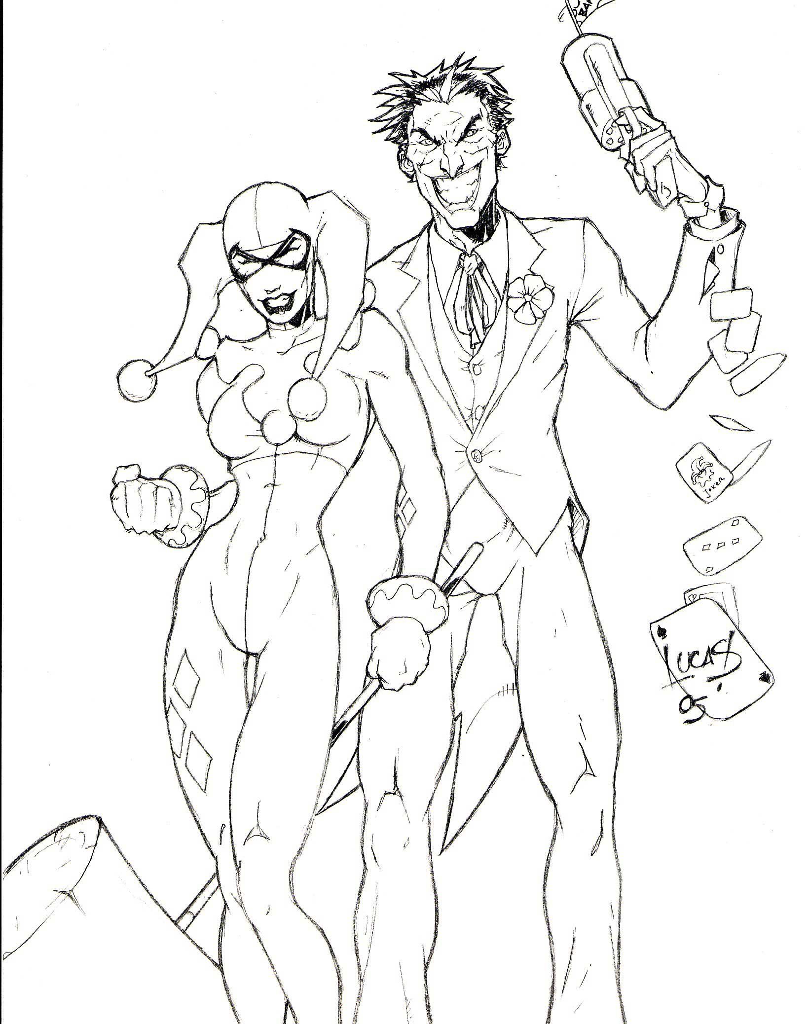 1640x2076 Harley Quinn Coloring Pages To Download And Print For Free