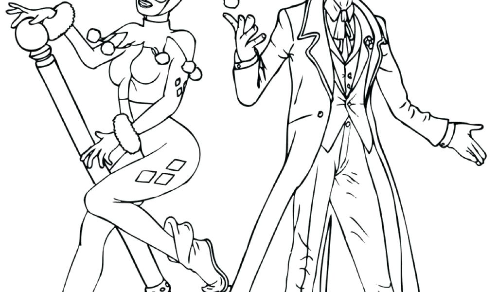 1024x600 Joker And Coloring Pages Vintage Jok Murs