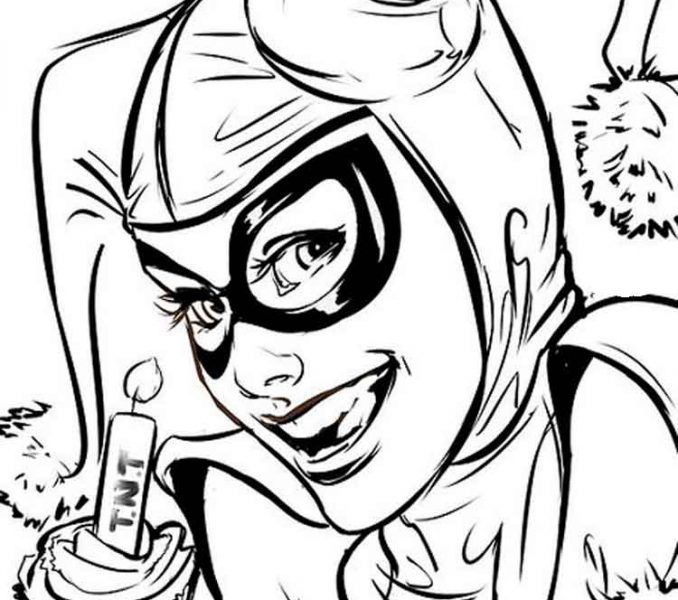678x600 Harley Quinn Coloring Pages Coloring Pages Free Printable