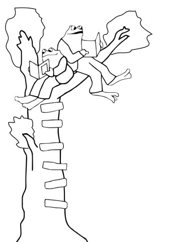 360x480 Frog And Toad Coloring Pages