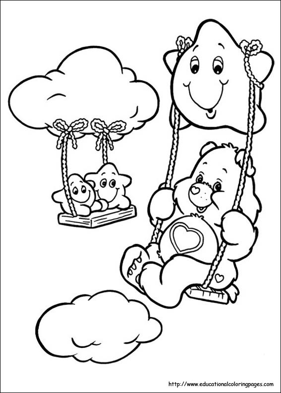 567x794 Carebears Coloring Pages Free For Kids