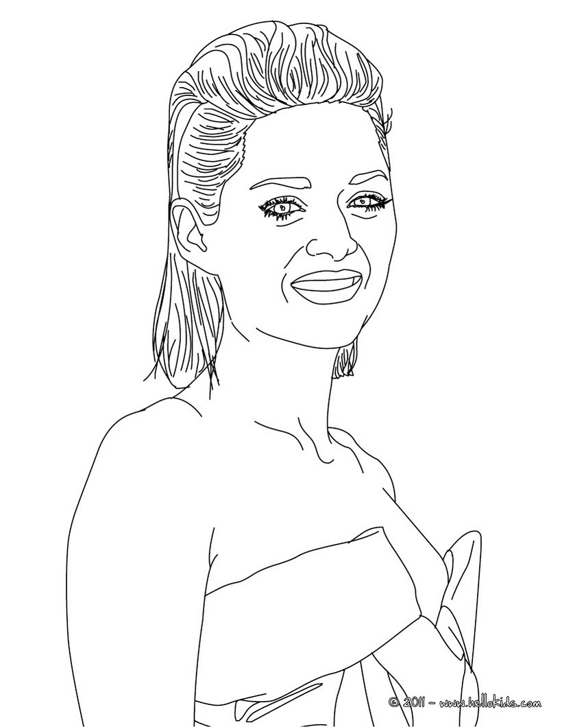 820x1060 Marion Cotillard French Actress Coloring Pages