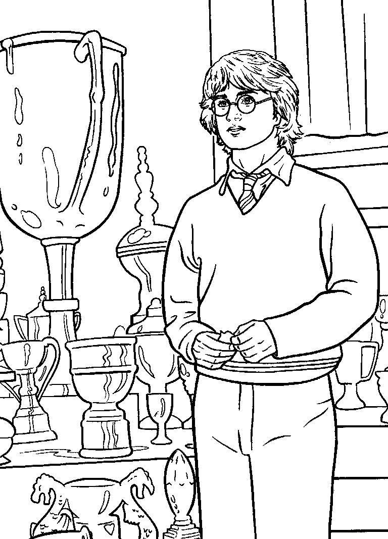 768x1067 Free Printable Harry Potter Coloring Pages For Kids