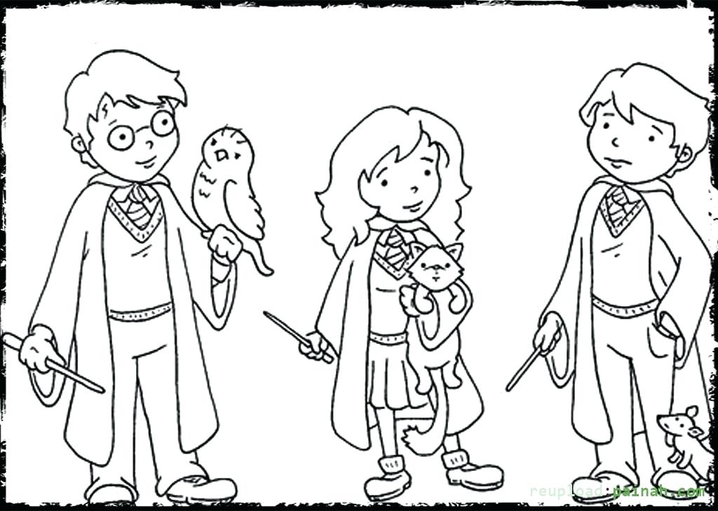 1024x728 Harry Potter Coloring Sheets Coloring Pages Online Think Harry