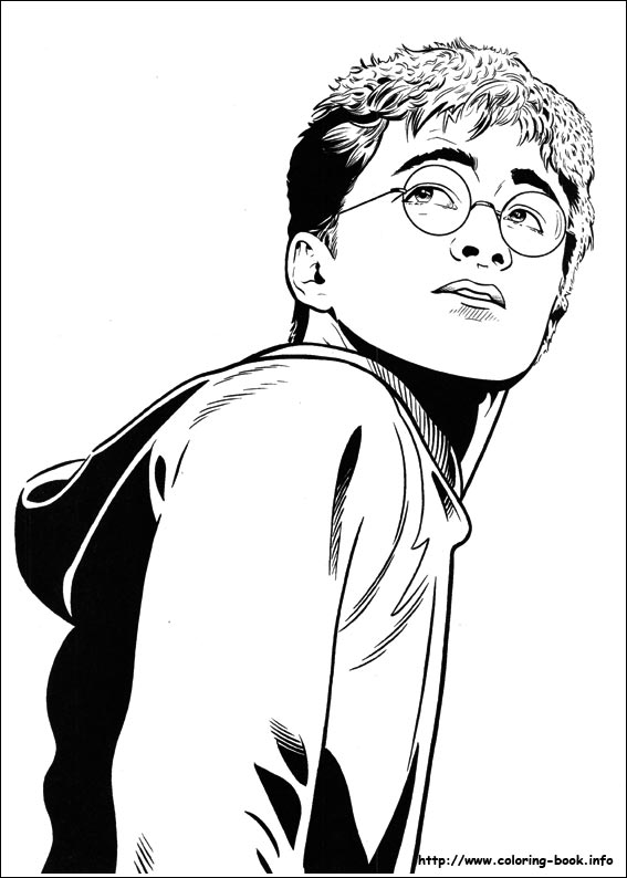 567x794 Harry Potter Coloring Pages On Coloring