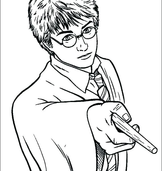 569x600 Harry Potter Coloring Pages Harry Potter Coloring Pages Harry
