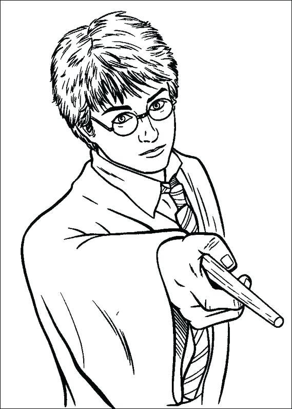 569x796 Harry Potter Coloring Pages Harry Potter Colouring Page Harry