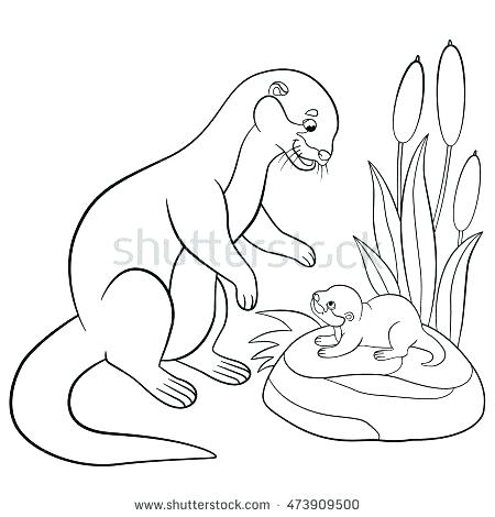 450x470 Otter Coloring Page Otter Coloring Page Sea Otter Coloring Pages