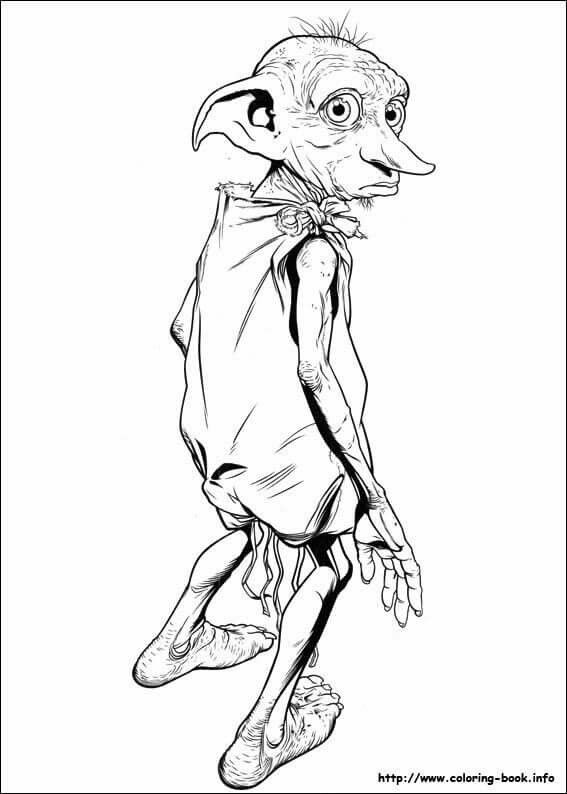 567x794 Coloring Pages Harry Potter