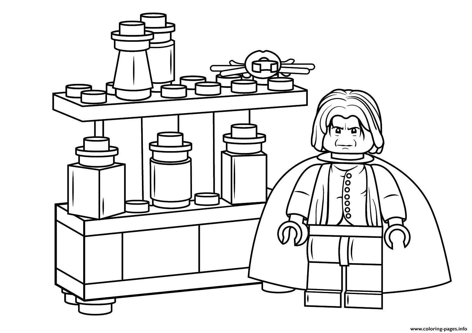 1500x1060 Fresh Coloring Pages Harry Potter Lego Design Great Collection