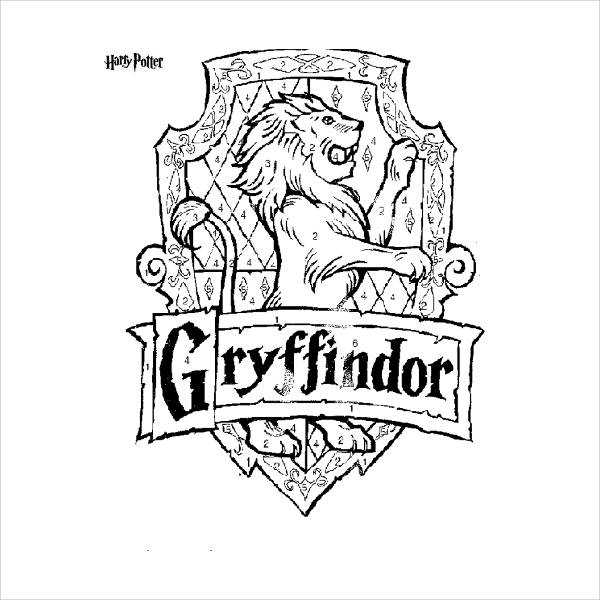 600x600 Harry Potter Coloring Pages Printable Coloring For Kids Harry