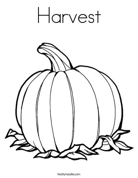 468x605 Harvest Coloring Page