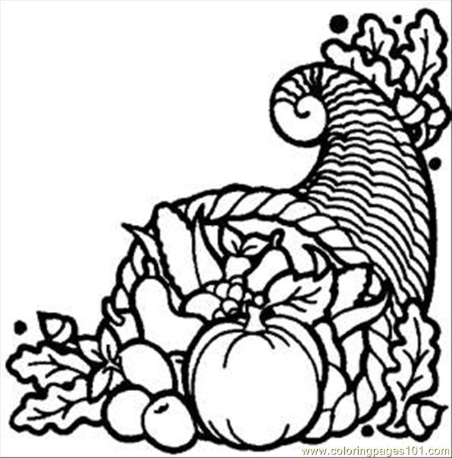 650x658 Thanks Harvest Rdax Coloring Page