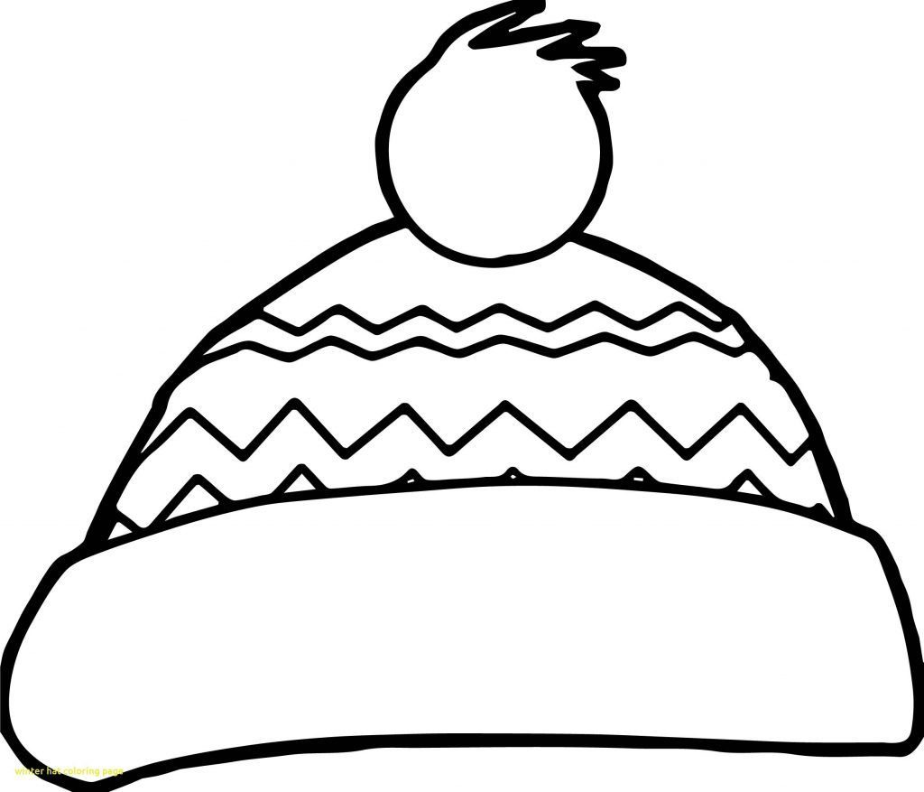 1024x877 Guaranteed Winter Hat Coloring Page Freecolorngpages Co