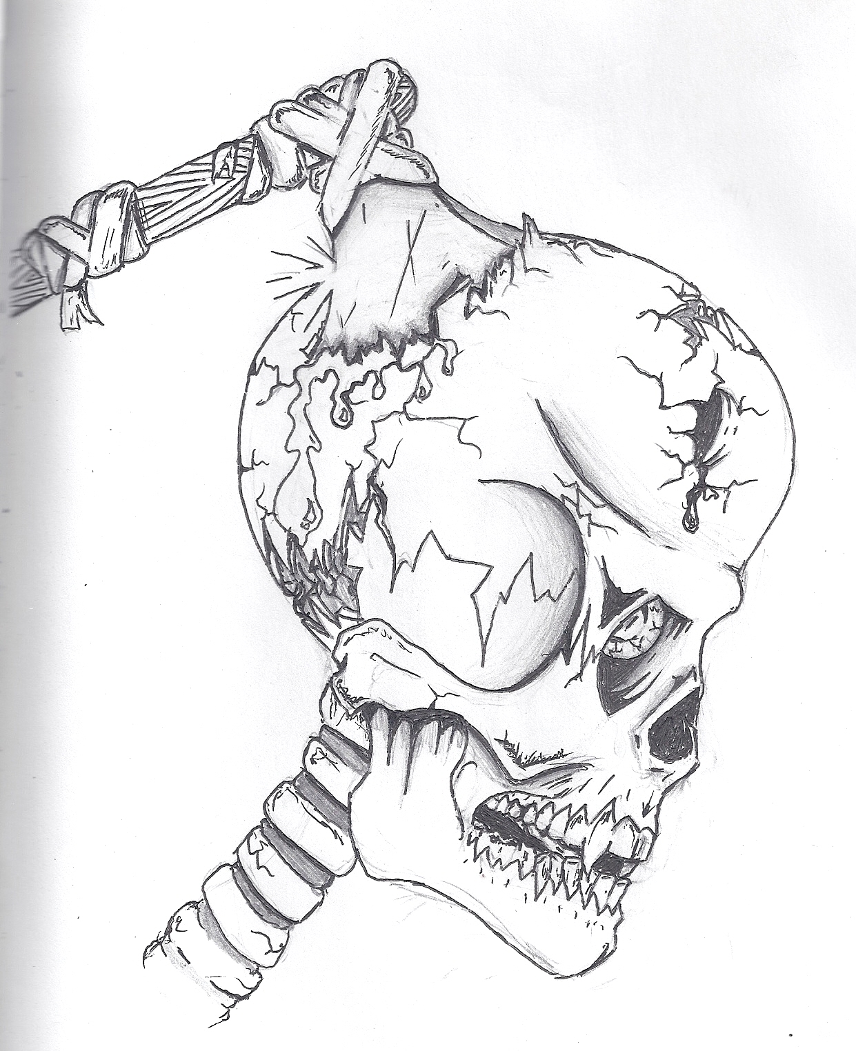 1241x1524 Hatchet Man Coloring Pages