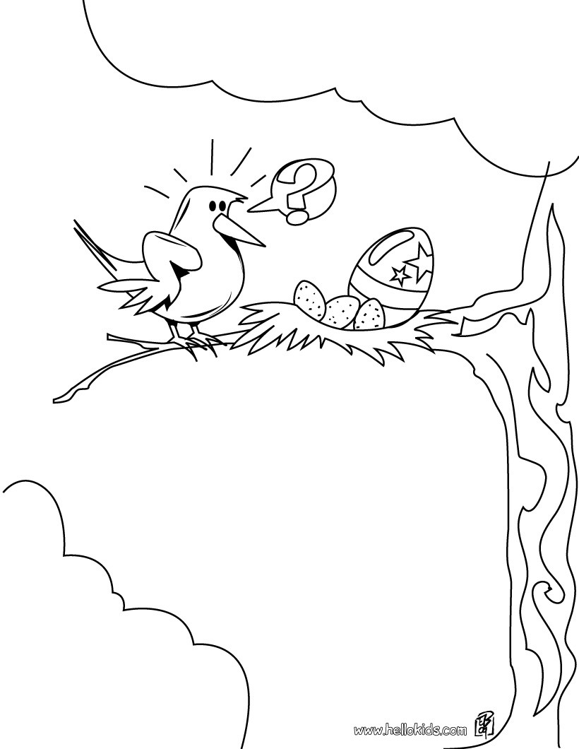 820x1060 Easter Egg Coloring Pages