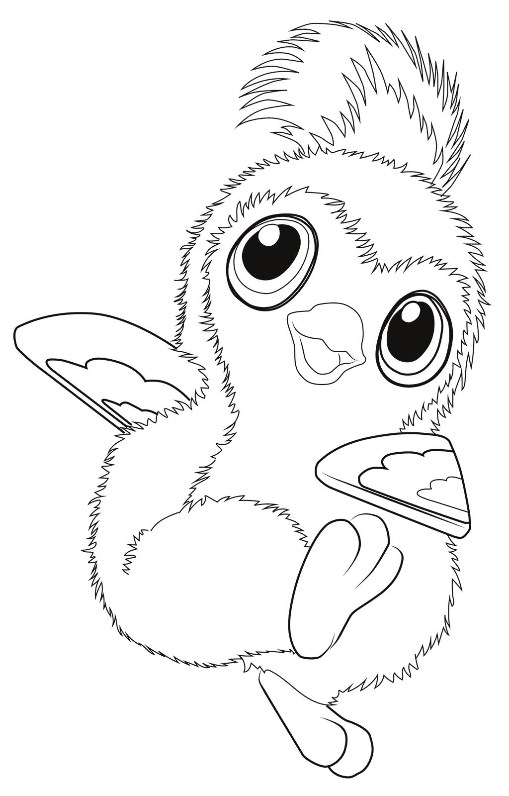 1024x1600 Hatchimals Coloring Pages