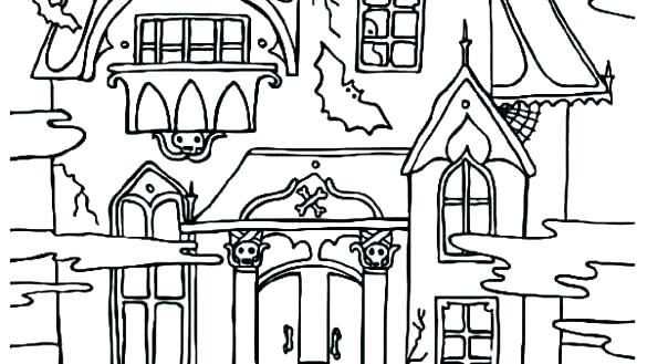 585x329 Tree House Coloring Pages Tree House Coloring Pages House Coloring