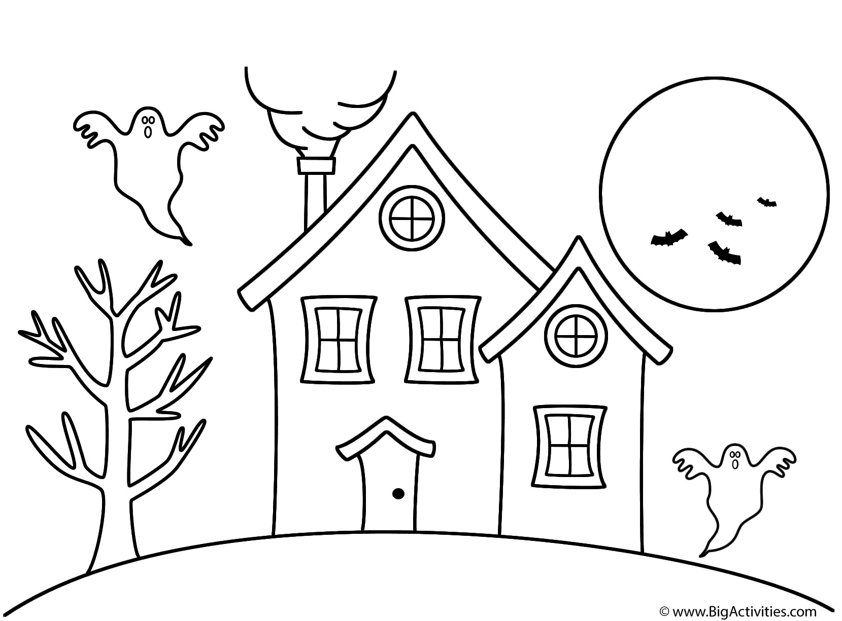 1659x1225 Coloring Halloween House Coloring Pages New Coloring Sheets